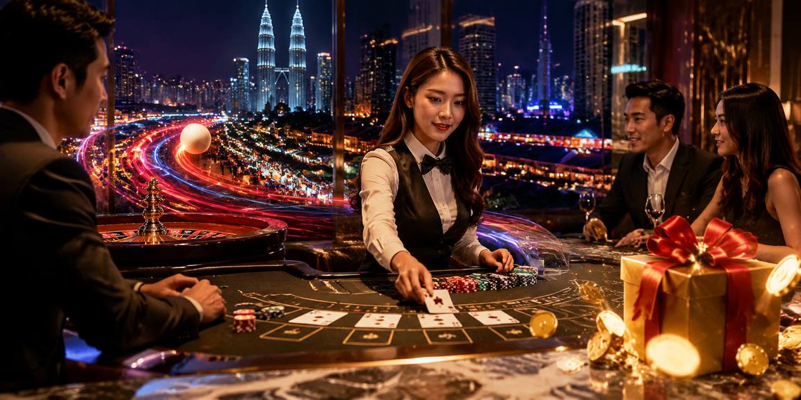 blwclub Dalam Kasino blwclub: Meja, Bilik dan Studio
